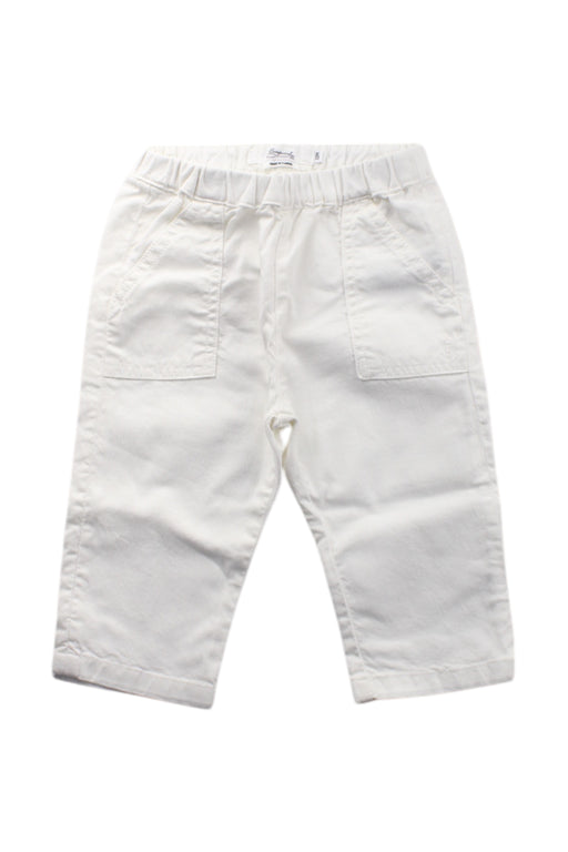 A White Casual Pants from Bonpoint in size 6-12M for neutral. (Front View)