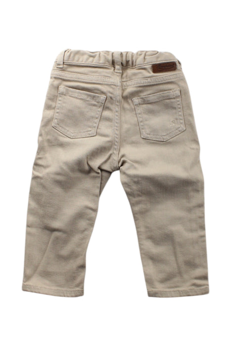 A Beige Casual Pants from Bonpoint in size 6-12M for neutral. (Back View)