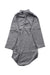 A Grey Long Sleeve Bodysuits from Petit Bateau in size 12-18M for neutral. (Back View)