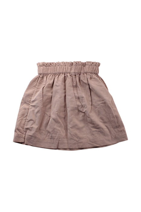 A Taupe Short Skirts from Bonton in size 6T for girl. (Back View)