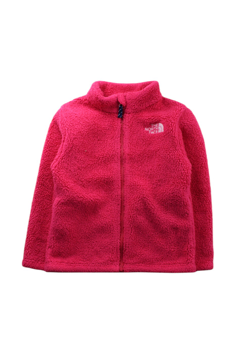 A Pink Puffer/Quilted Coats & Outerwear from The North Face in size 5T for neutral. (Front View)