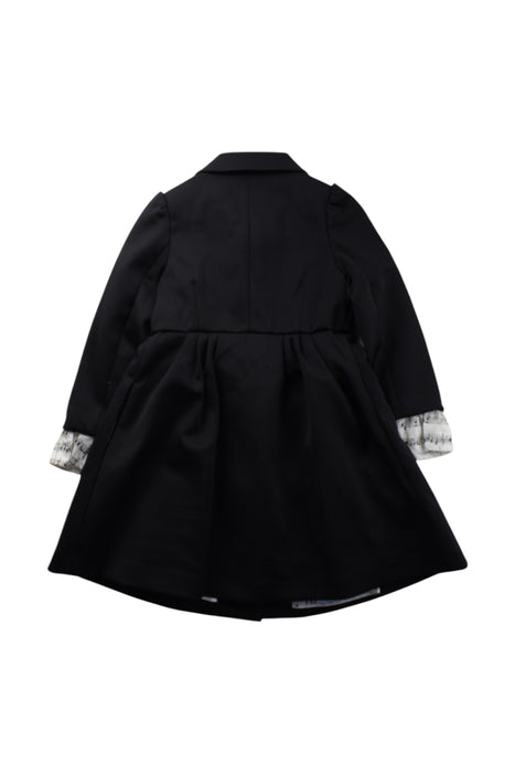 A Black Coats from Nicholas & Bears in size 3T for girl. (Back View)