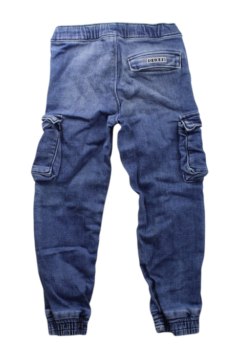 A Blue Casual Pants from Guess in size 5T for boy. (Back View)