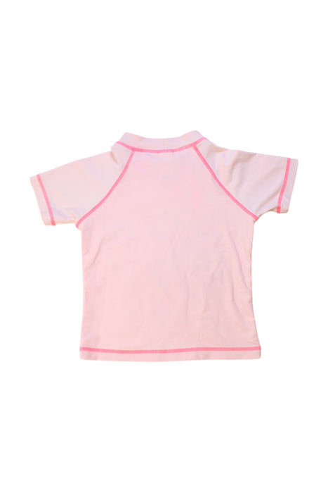 A Pink Rash Guards from OshKosh B'gosh in size 4T for girl. (Back View)