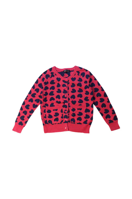 A Pink Long Sleeve Tops from Kickle by AlexandAlexa in size 4T for girl. (Front View)