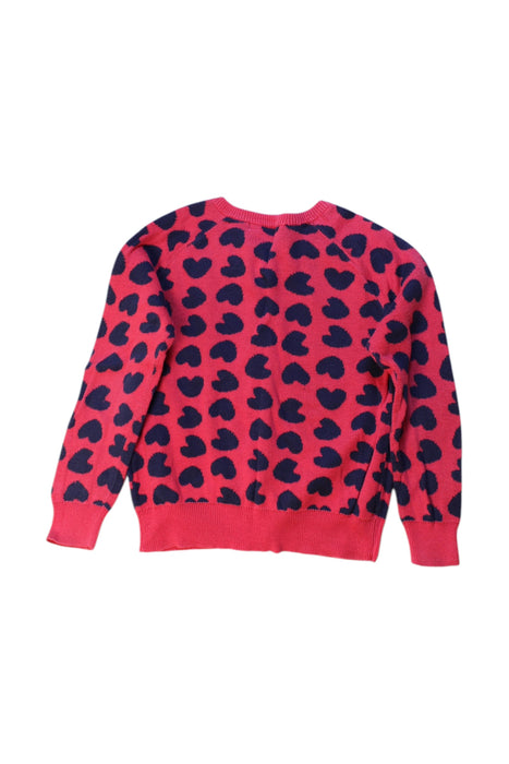 A Pink Long Sleeve Tops from Kickle by AlexandAlexa in size 4T for girl. (Back View)