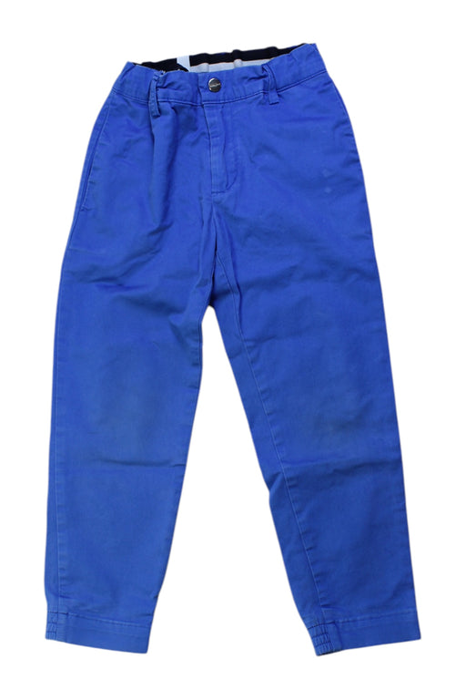 A Blue Casual Pants from Jacadi in size 5T for boy. (Front View)