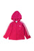 A Pink Lightweight Jackets from Adidas in size 3T for girl. (Back View)