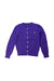 A Purple Cardigans from Polo Ralph Lauren in size 5T for girl. (Front View)