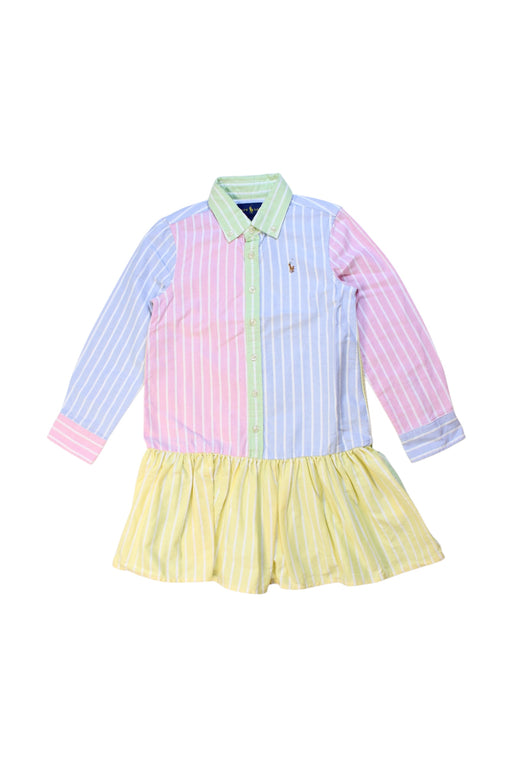 A Multicolour Long Sleeve Dresses from Ralph Lauren in size 4T for girl. (Front View)