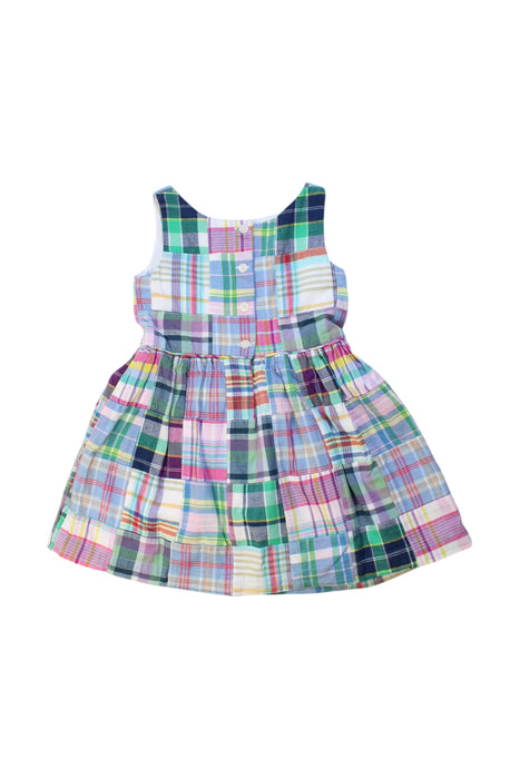 A Multicolour Sleeveless Dresses from Ralph Lauren in size 12-18M for girl. (Back View)