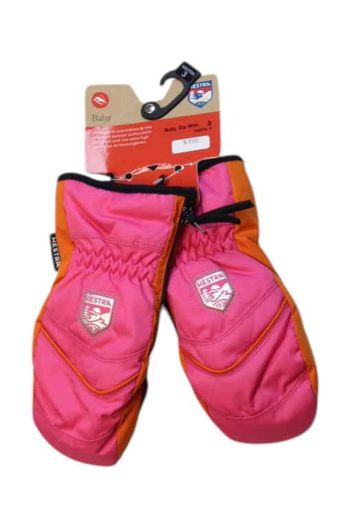 A Multicolour Gloves & Mittens from Hestra in size 3T for girl. (Front View)