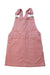 A Pink Overall Dresses from Polo Ralph Lauren in size 6T for girl. (Front View)