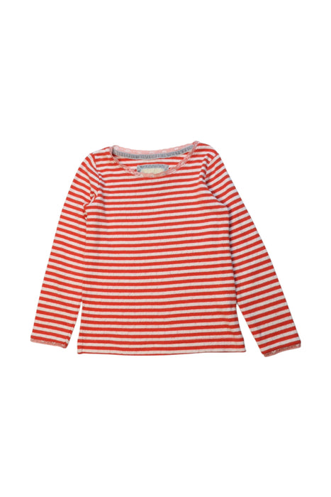 A Red Long Sleeve T Shirts from Boden in size 3T for girl. (Front View)