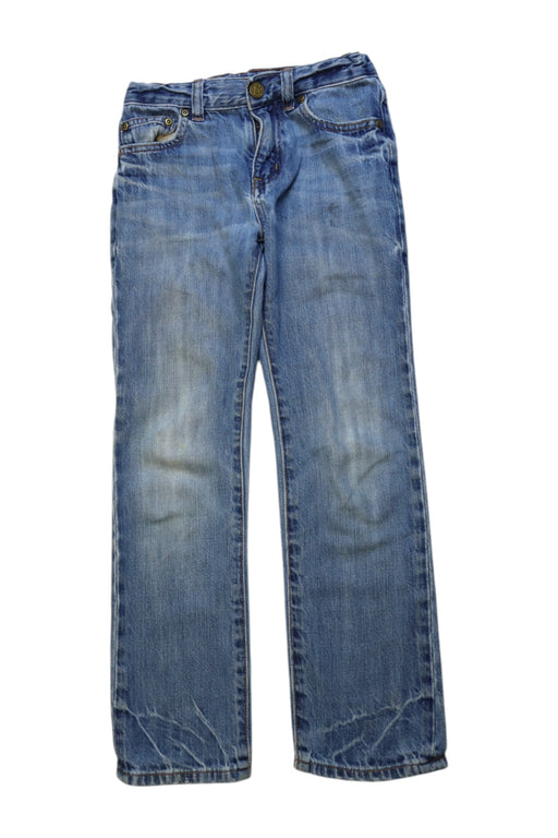 A Blue Jeans from Crewcuts in size 6T for neutral. (Front View)