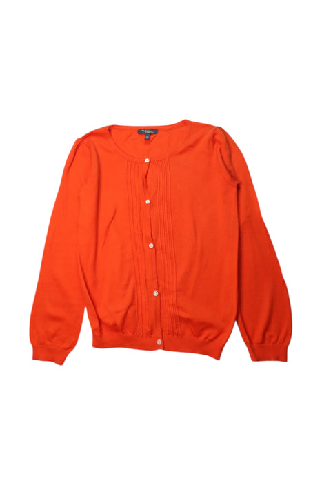 A Orange Cardigans from Velveteen in size 12Y for girl. (Front View)