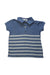 A Blue Short Sleeve Polos from Gingersnaps in size 2T for boy. (Front View)