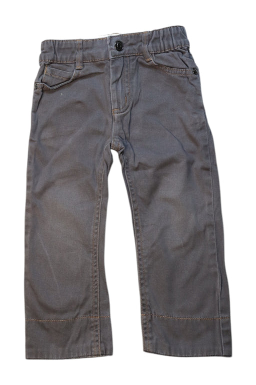 A Grey Casual Pants from Jacadi in size 12-18M for boy. (Front View)