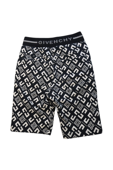 A Black Shorts from Givenchy in size 10Y for boy. (Back View)