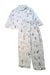 A White Pyjama Sets from Pottery Barn in size 12Y for neutral. (Front View)