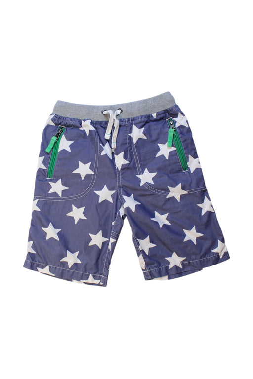 A Blue Shorts from Boden in size 7Y for boy. (Front View)