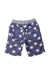 A Blue Shorts from Boden in size 7Y for boy. (Back View)