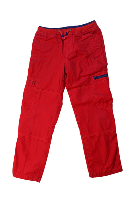 A Red Casual Pants from Boden in size 7Y for boy. (Front View)
