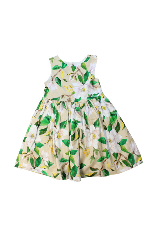 A Multicolour Sleeveless Dresses from Mayoral in size 4T for girl. (Front View)