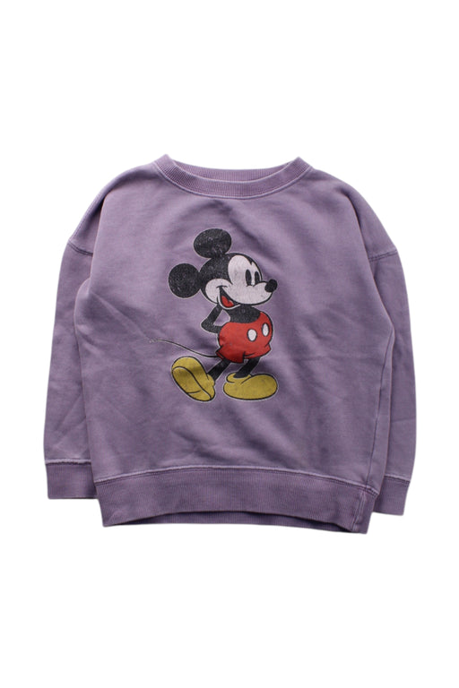 A Purple Crewneck Sweatshirts from BEAMS in size 2T for neutral. (Front View)