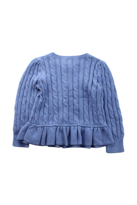 A Blue Cardigans from Polo Ralph Lauren in size 3T for girl. (Back View)