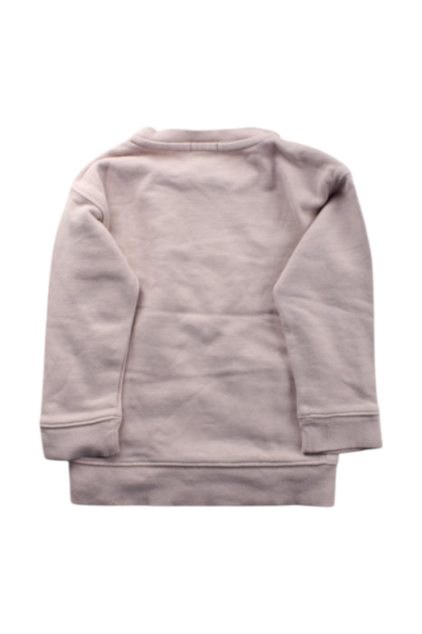 A Pink Sweatshirts from BEAMS in size 2T for neutral. (Back View)