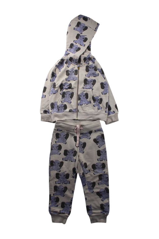 A Beige Pants Sets from Mini Rodini in size 12-18M for neutral. (Front View)