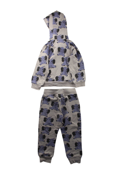 A Beige Pants Sets from Mini Rodini in size 12-18M for neutral. (Back View)