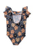 A Multicolour Swimsuits from Mini Rodini in size 2T for girl. (Back View)