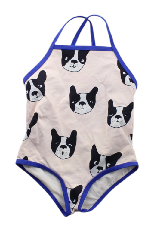 A Blue Swimsuits from Tinycottons in size 12-18M for neutral. (Front View)