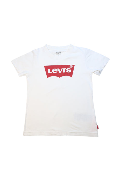 A Red Short Sleeve T Shirts from Levi's in size 6T for boy. (Front View)