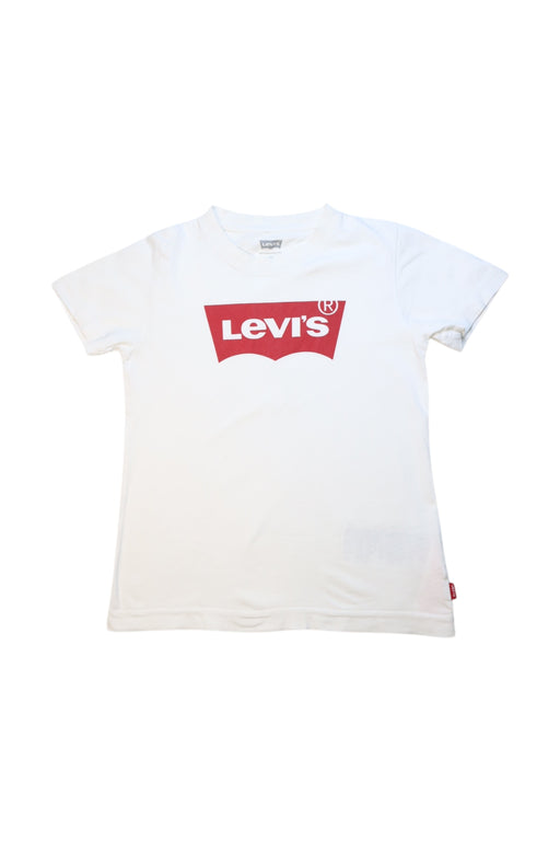 A Red Short Sleeve T Shirts from Levi's in size 6T for boy. (Front View)