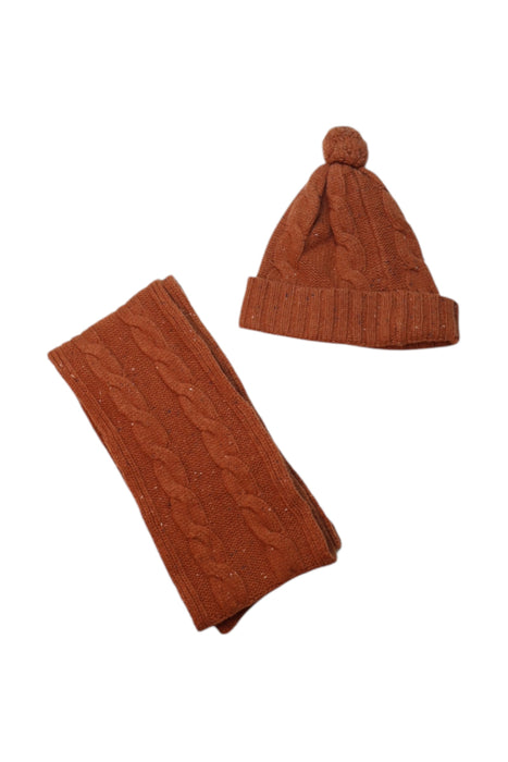 A Brown Winter Hats from Jacadi in size O/S for neutral. (Back View)