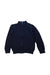 A Navy Cardigans from Jacadi in size 6T for boy. (Front View)