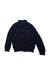 A Navy Cardigans from Jacadi in size 6T for boy. (Back View)