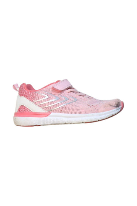 A Pink Sneakers from Hampton Sports in size 7Y for girl. (Front View)