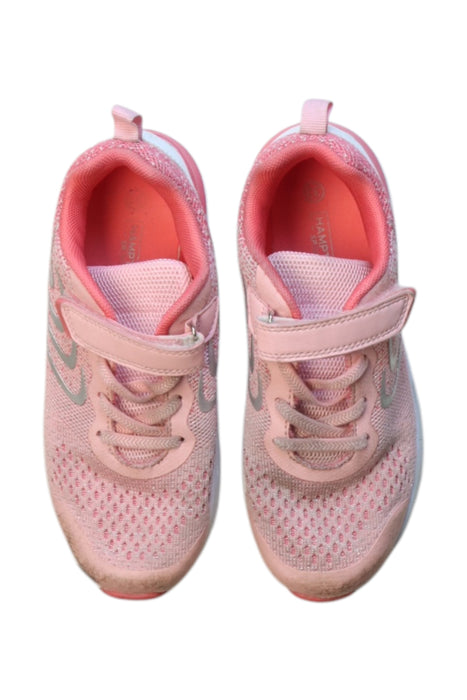 A Pink Sneakers from Hampton Sports in size 7Y for girl. (Back View)
