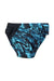 A Black Swimsuits from Flow in size 9Y for boy. (Back View)