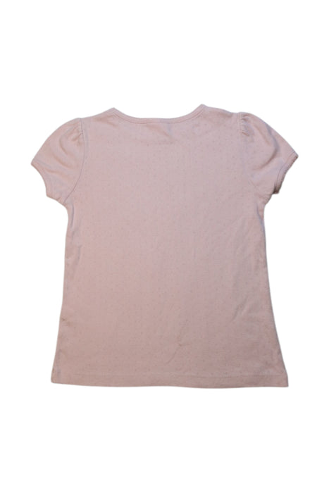 A Pink Short Sleeve T Shirts from Boden in size 6T for girl. (Back View)
