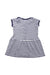 A Navy Short Sleeve Dresses from Jacadi in size 18-24M for girl. (Back View)