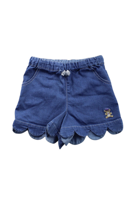 A Blue Shorts from Kladskap in size 12-18M for girl. (Front View)