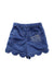 A Blue Shorts from Kladskap in size 12-18M for girl. (Back View)