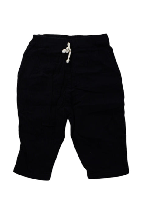 A Black Sweatpants from Petit Main in size 12-18M for neutral. (Front View)