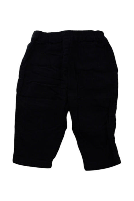 A Black Sweatpants from Petit Main in size 12-18M for neutral. (Back View)