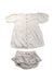 A Ivory Shorts Sets from Wilson & Frenchy in size 12-18M for girl. (Front View)